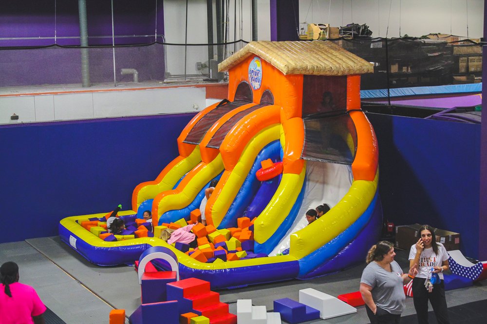 Toddler jump area at MaxxAir Lubbock