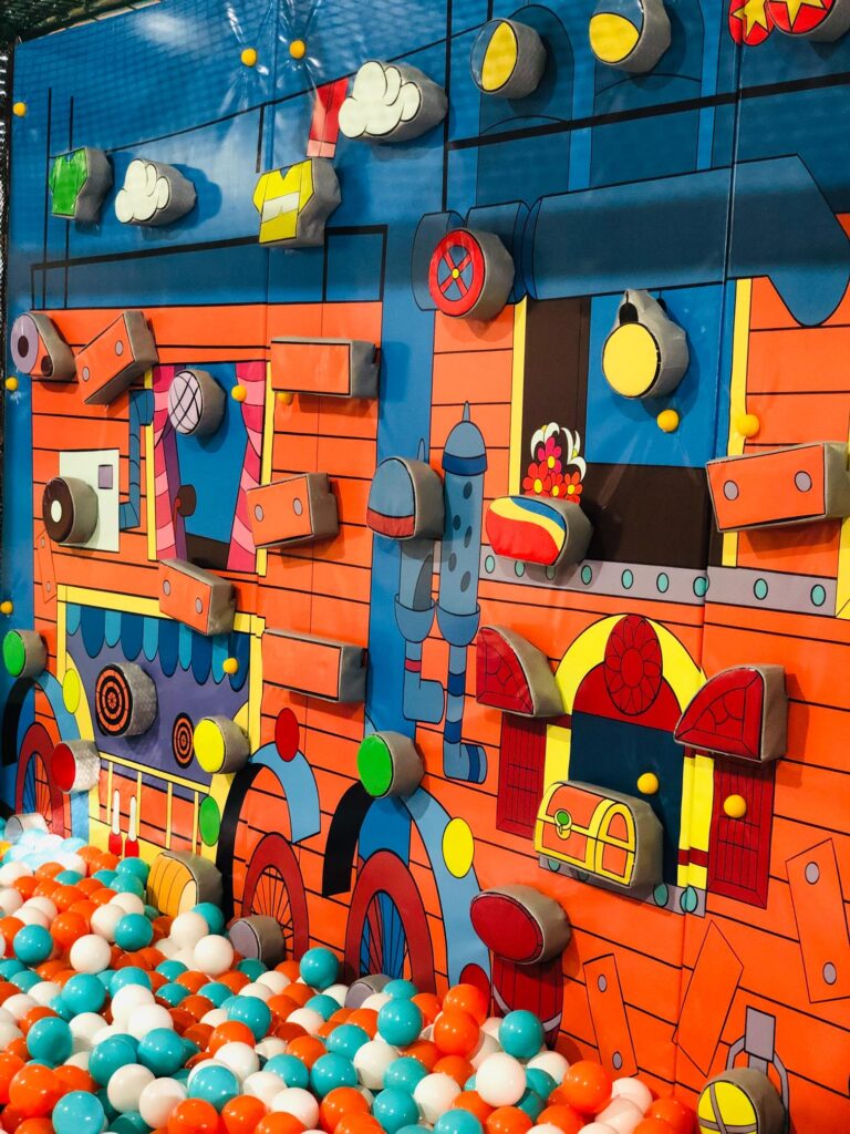 Additional climbing and slide area inside Me Land - Gaithersburg