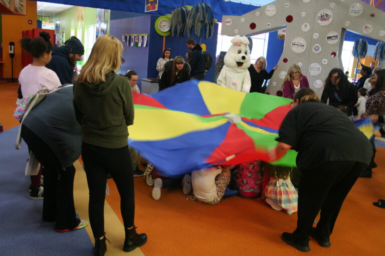 Exhibit zone at Mid-Michigan Children's Museum