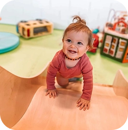 Baby and toddler play scene at Mochas & Minis