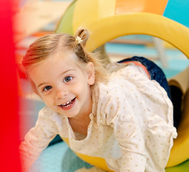 Open play setup inside Move & Groove in Northville.