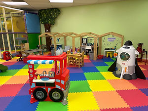 Main play floor at Munchkin Town