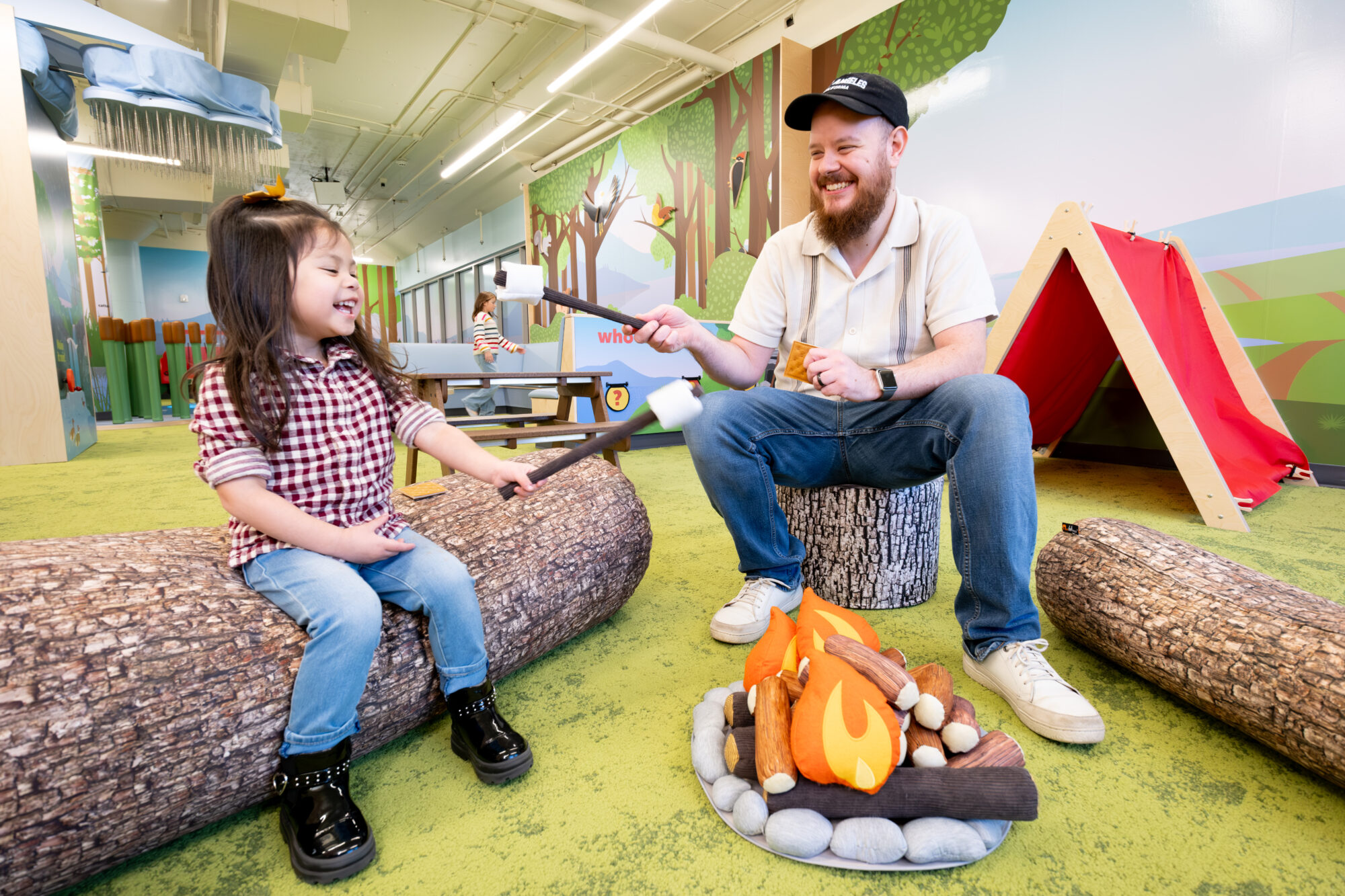 Small Fry Fish Camp play area for younger children at Museum of Discovery.