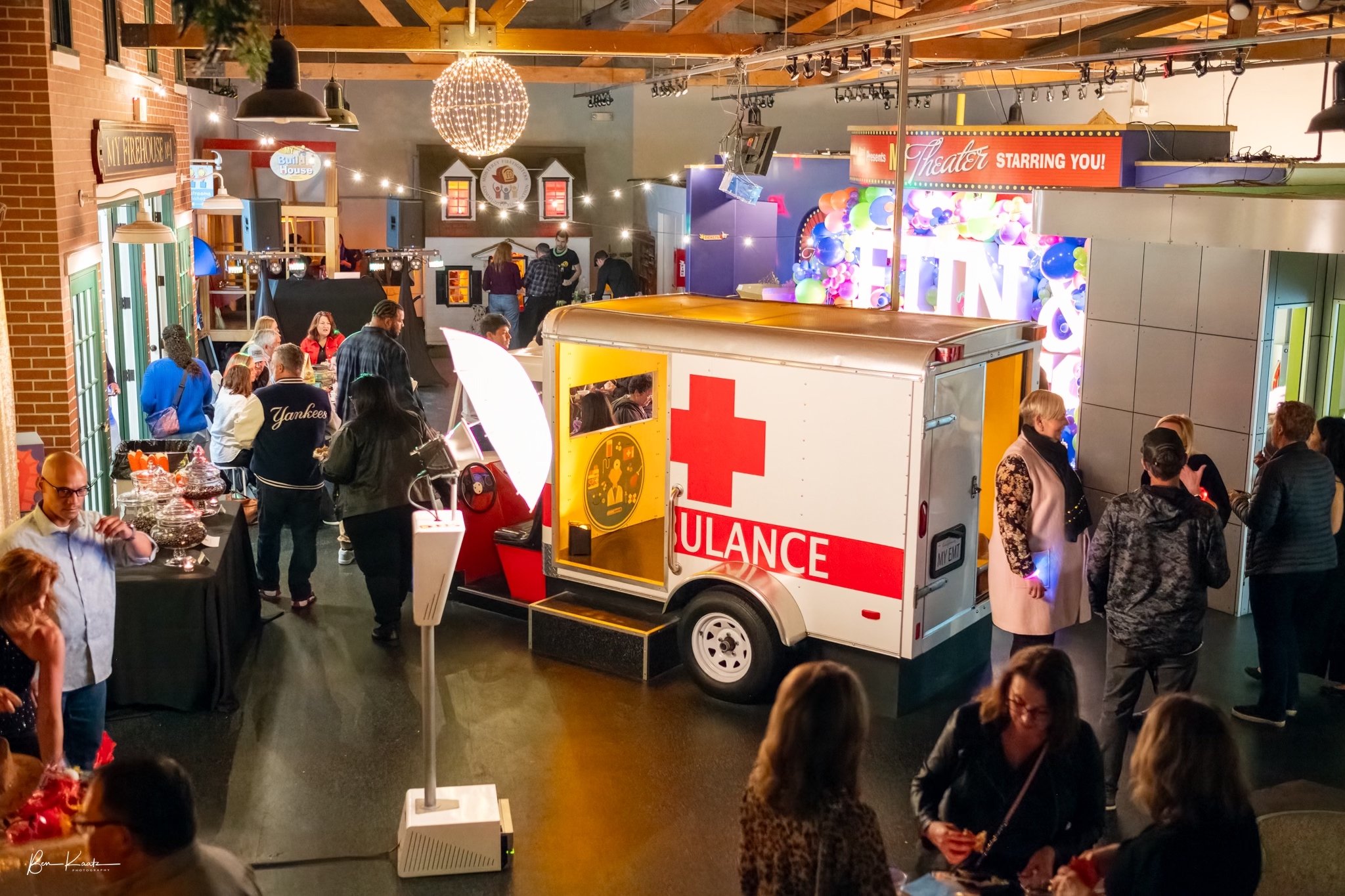 Kids exploring a play area at MY Museum.