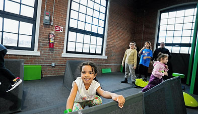 Another obstacle area inside No Limit Ninja Yonkers