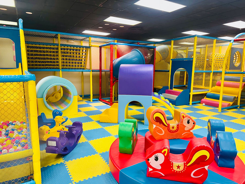 Soft-play climbing area at Ohana Wondertown South Mall