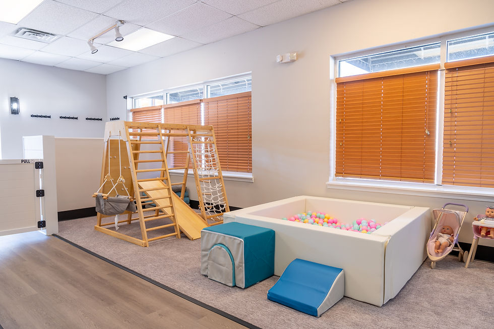 Play area interior at Otterly Fun.