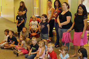 Community indoor playground inside Paul Derda Recreation Center