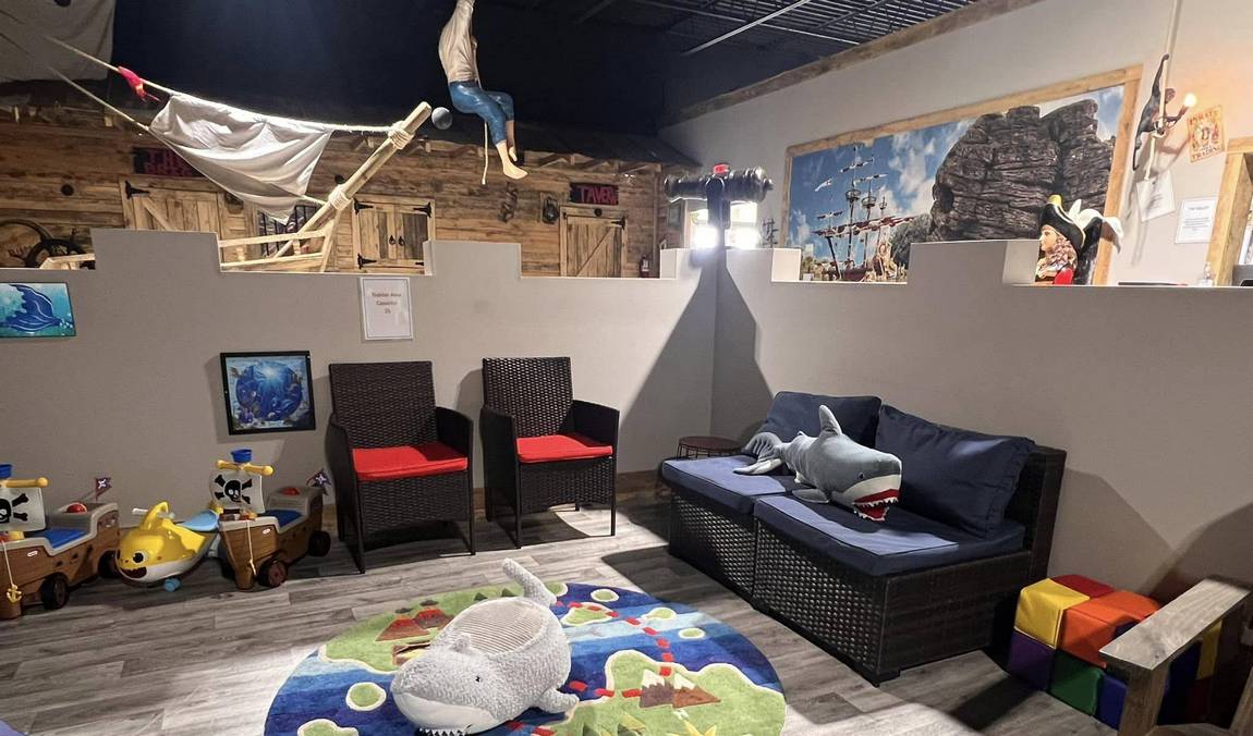 Additional indoor play view at Pirate Port Playzone