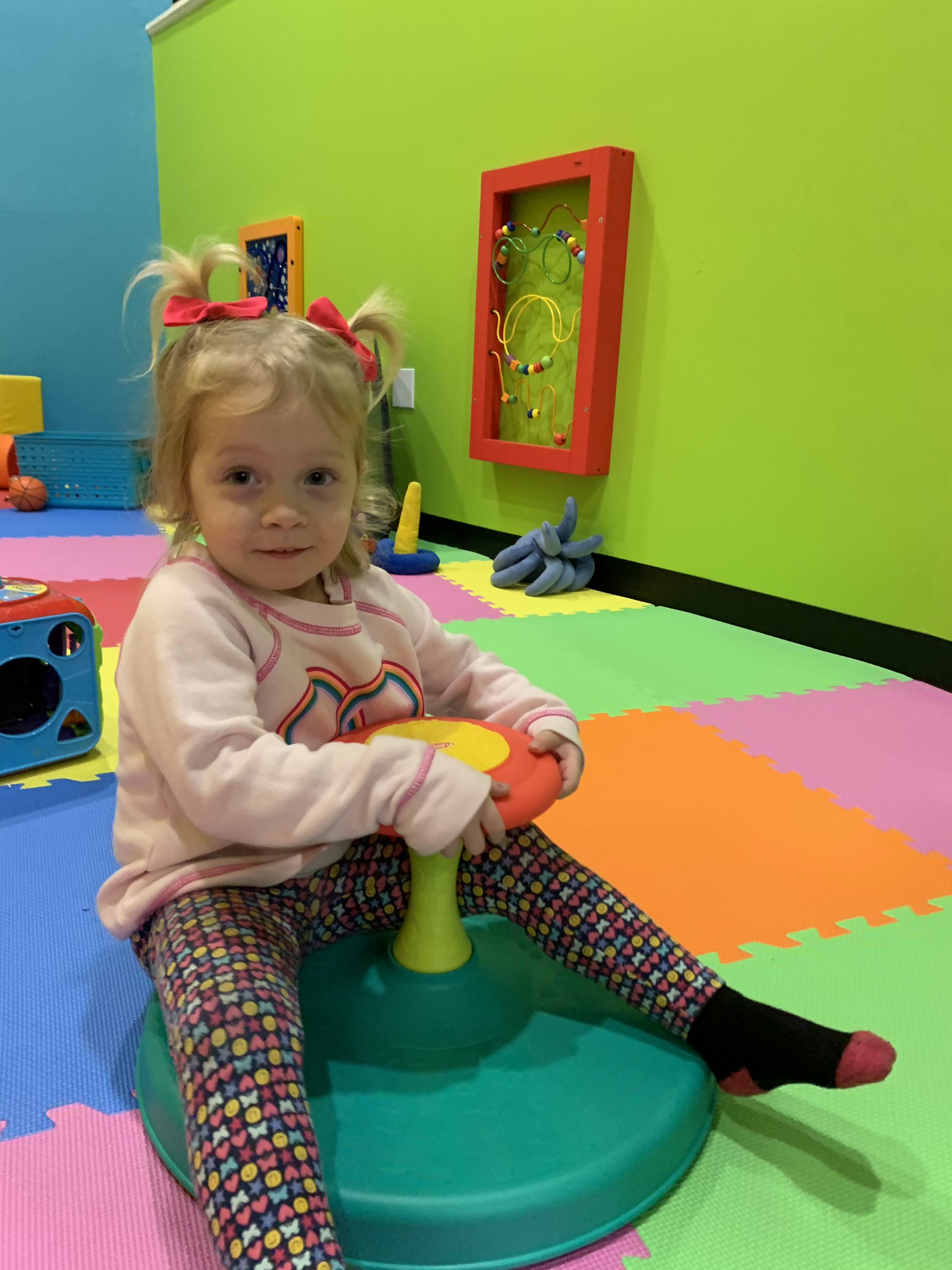Toddler play area at Planet Play.