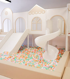 Play House Chester soft-play structure and ball pit.