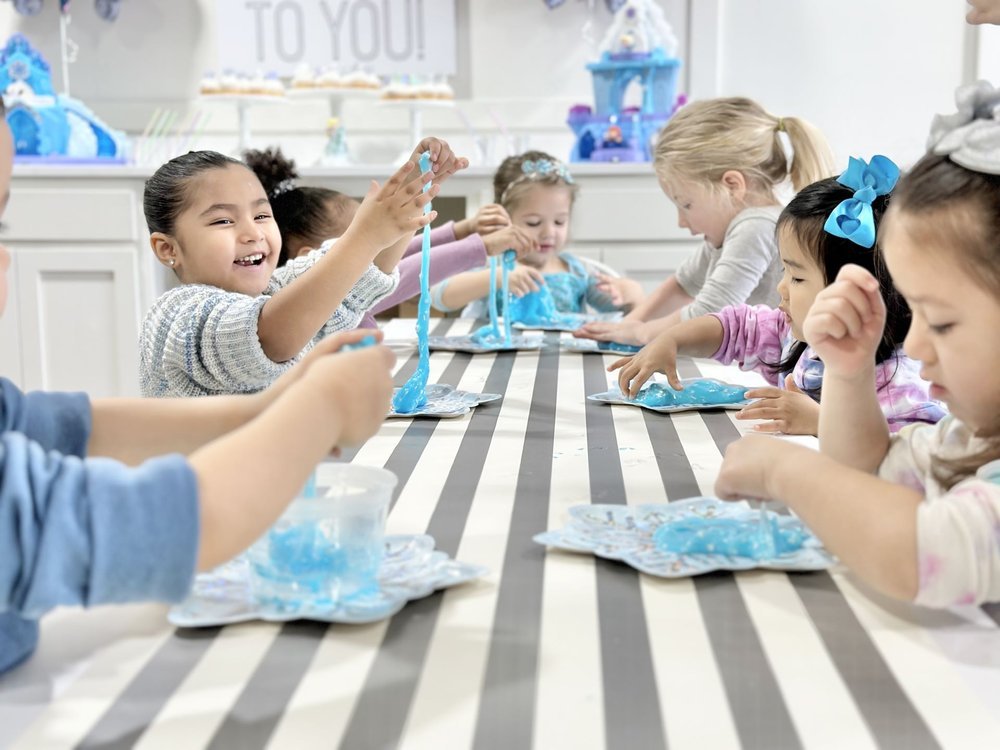 Children doing hands-on activity work at Play Street Museum McAllen