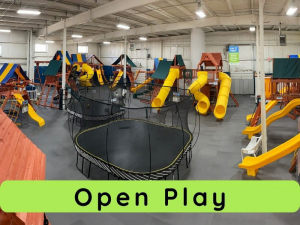 Indoor open play showroom at PlayN Wisconsin