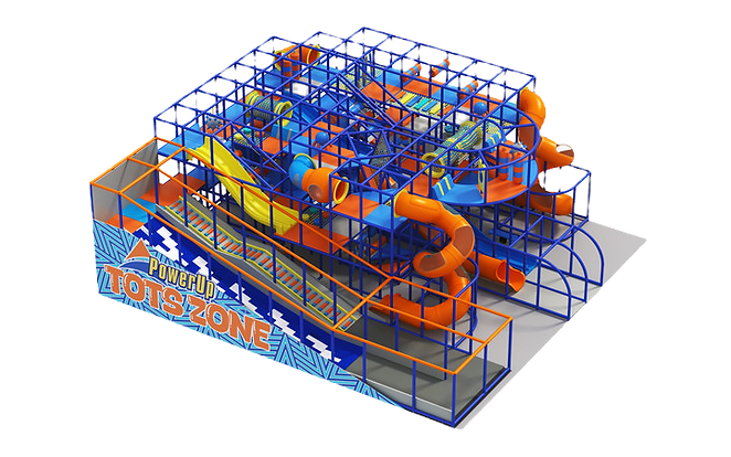 Power Up Tots Zone play structure rendering