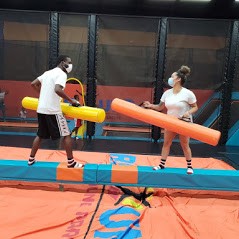 Children jumping at Rebound Trampoline Park in Meridian