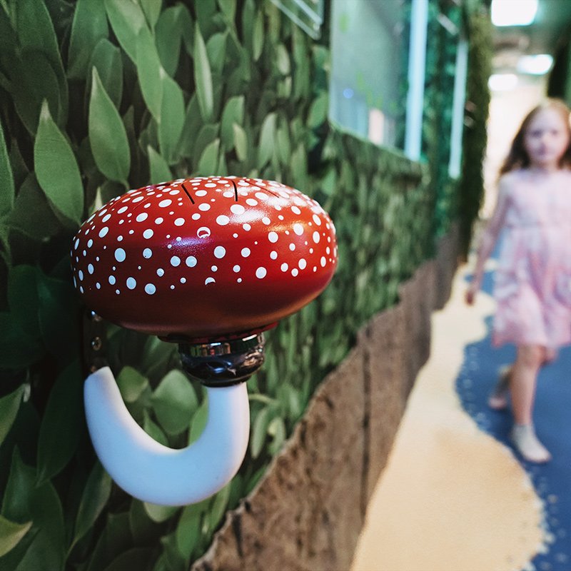 Sensory hallway and play setup at Sensory Innovations