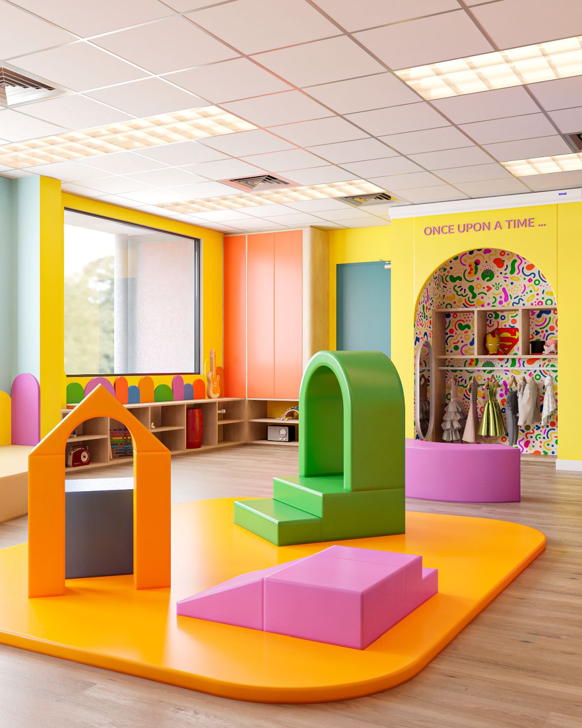 Additional indoor play view from Sensory Street in Hinesville