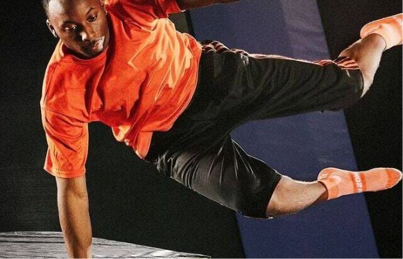 Sky Zone parkour-style attraction