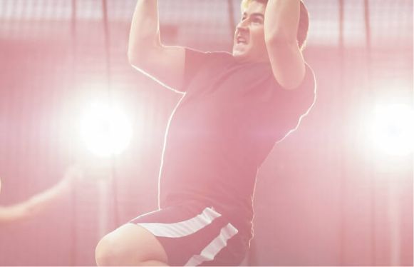 Ninja Warrior Course at Sky Zone