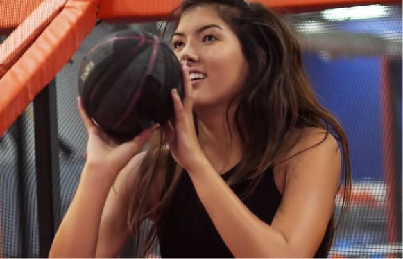 SkyHoops attraction at Sky Zone