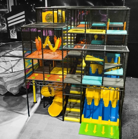 Junior Jungle soft-play structure at Slick City St. Peters