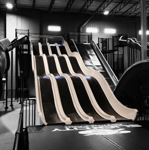 Fast Lane slide at Slick City Fort Myers.