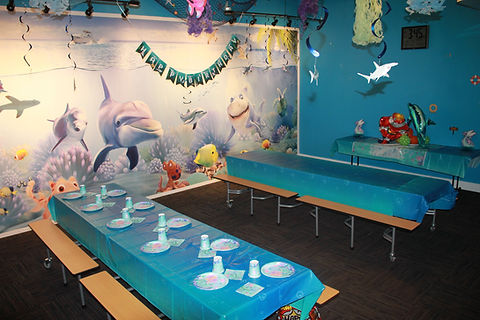 Birthday room at Smiley Indoor Playground & Arcade