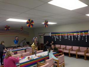 Party and seating room at Superior Playland.