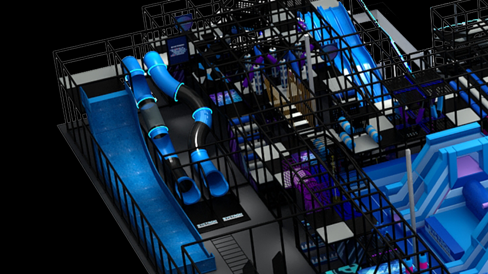 Official Syctron rendering of active play elements