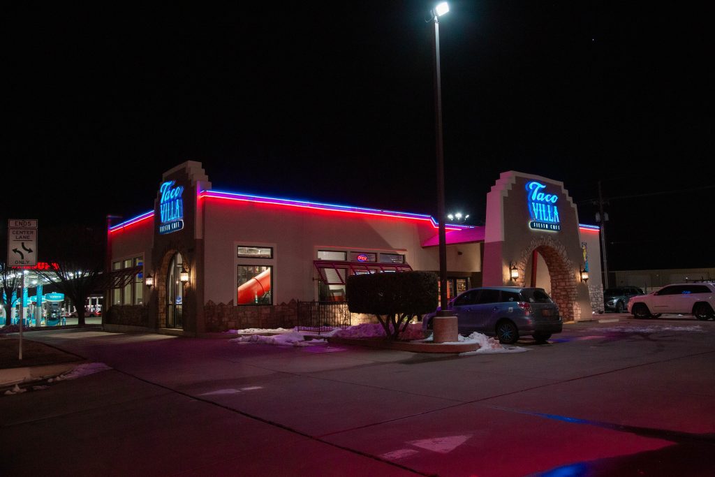 Exterior view of Taco Villa #1 in Clovis