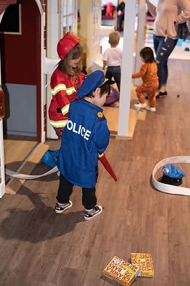 Kids in costume play at The Barnyard Indoor Playground in Wichita.