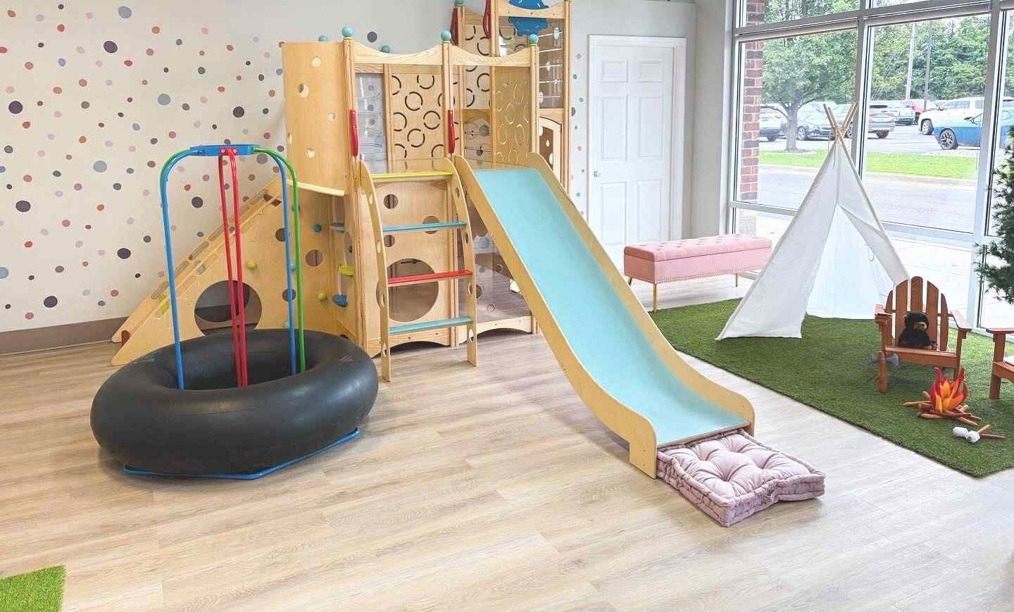 Additional indoor play view at The Best Day Play Cafe in Bardstown.