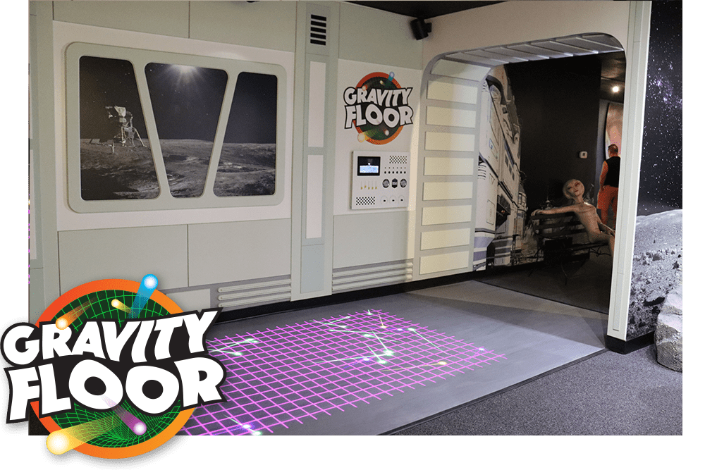 Children's Gravity Floor inside The Blast Zone.