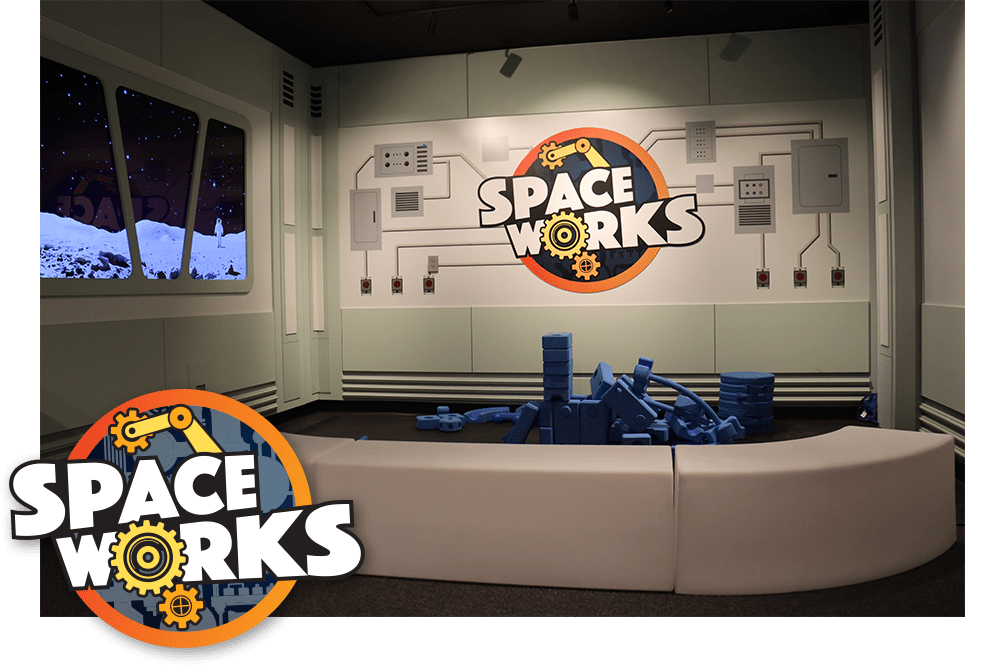 Space Works building zone inside The Blast Zone.