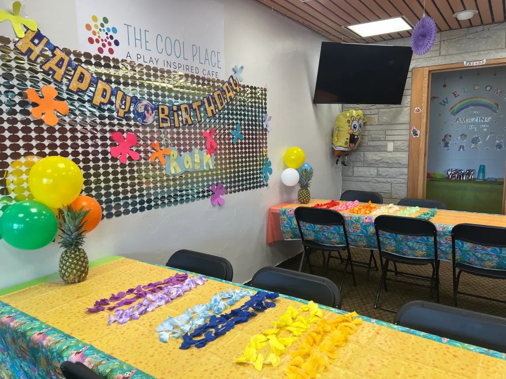 Additional party-room view at The Cool Place