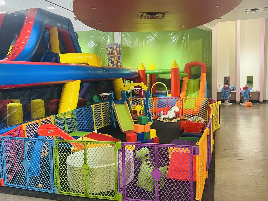 Toddler section at The Fun Place in Eagle Pass.