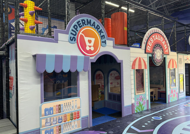 Toddler play area at The Play Space - Webster.