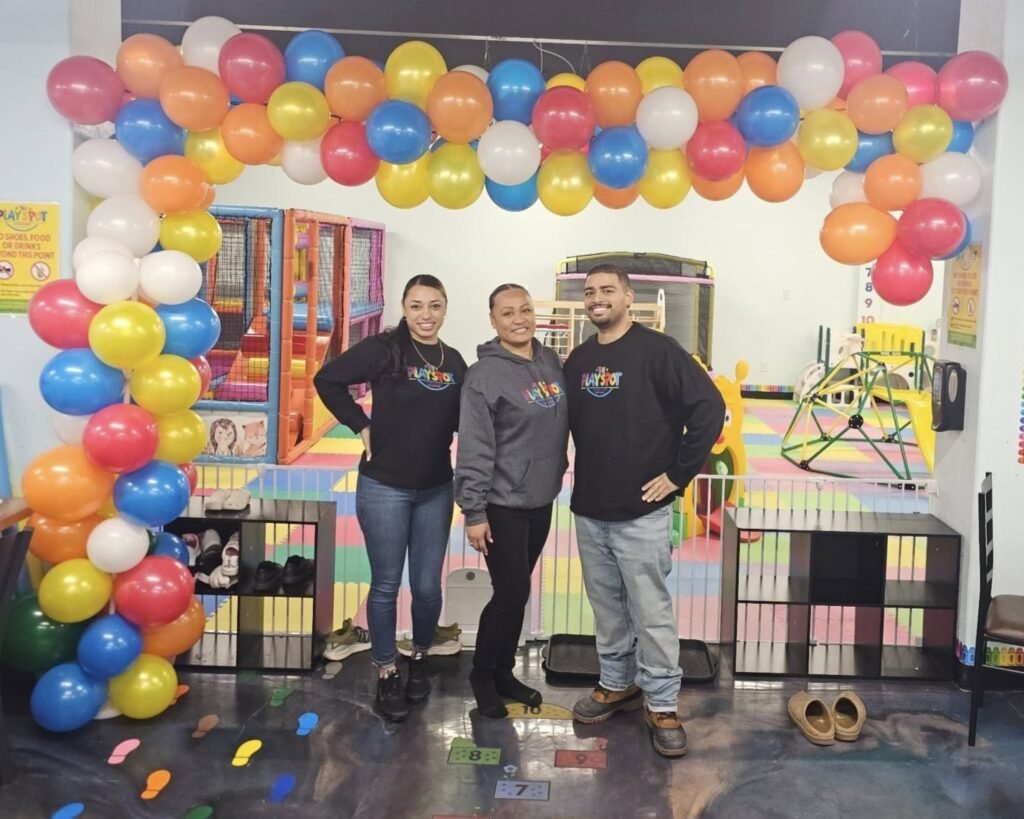 Entry area and play space at The Play Spot