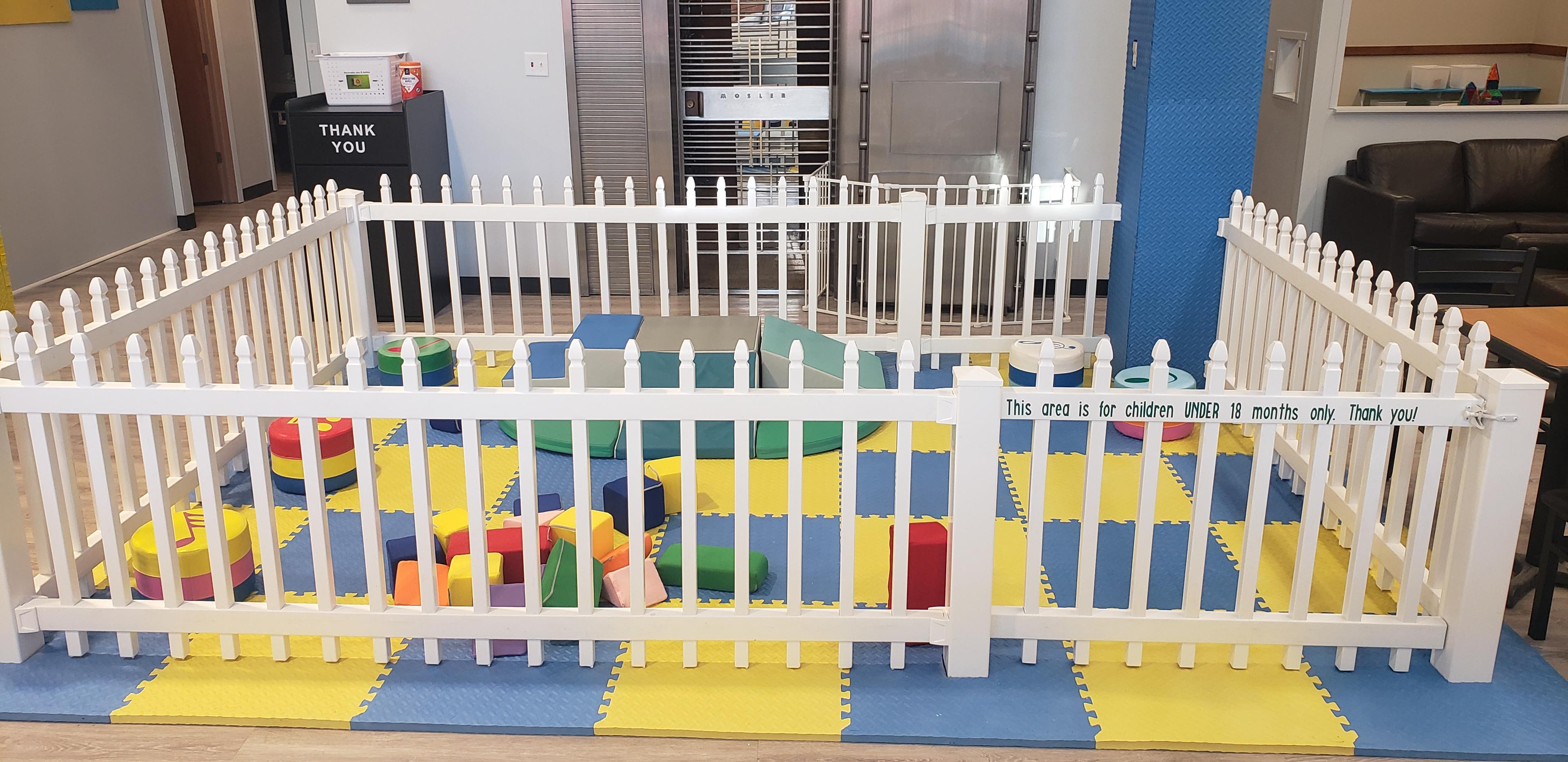 Toddler play area at The Play Station.