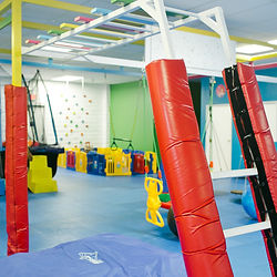 Movement and swing equipment at The Sensory Spot.
