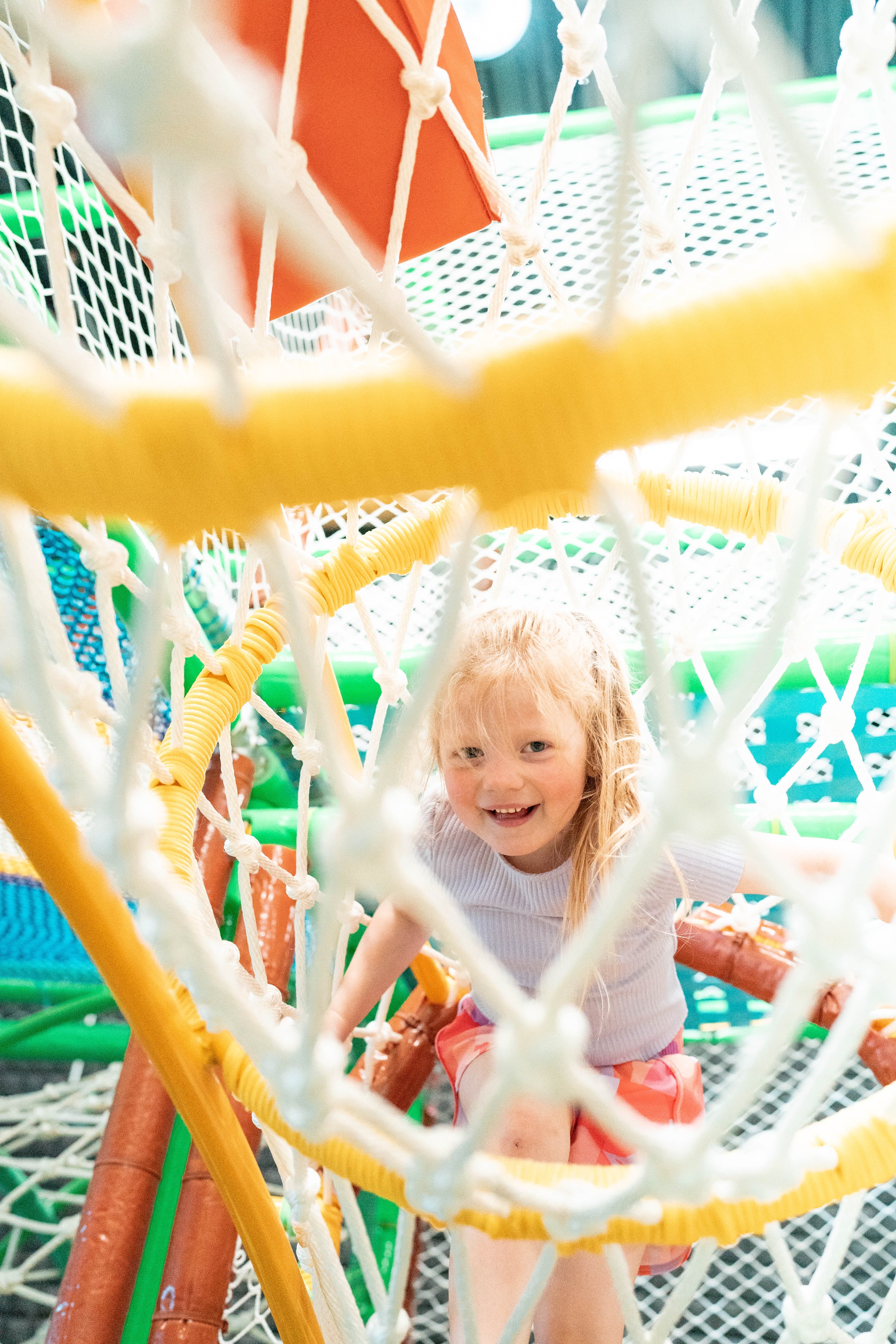 Soft-play interior at TN Kids Co