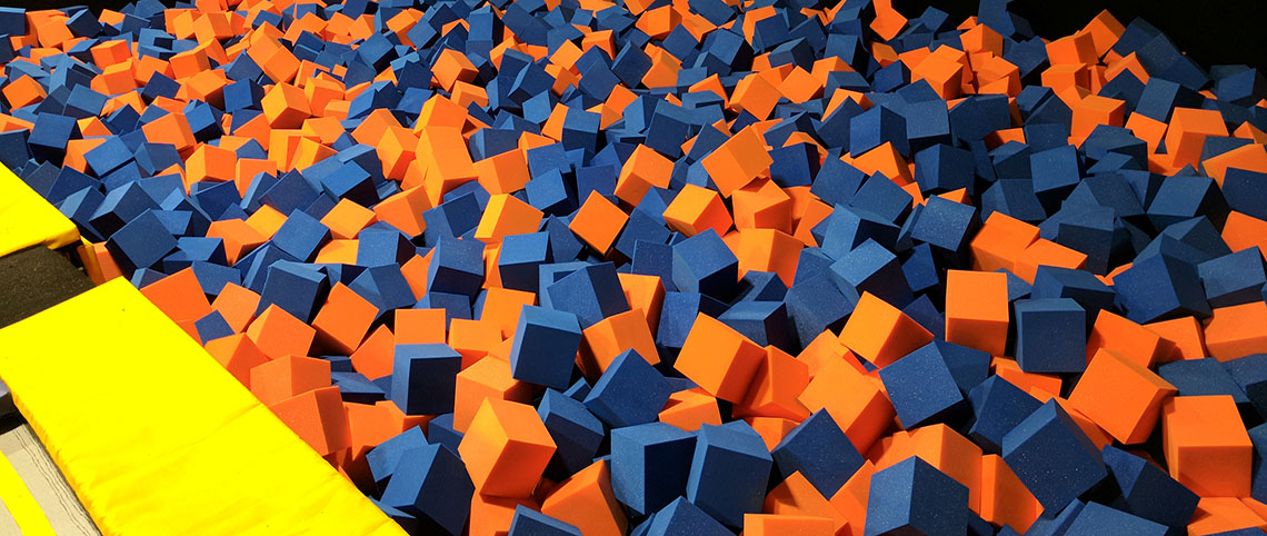 Foam pit at Ultimate Air Maui