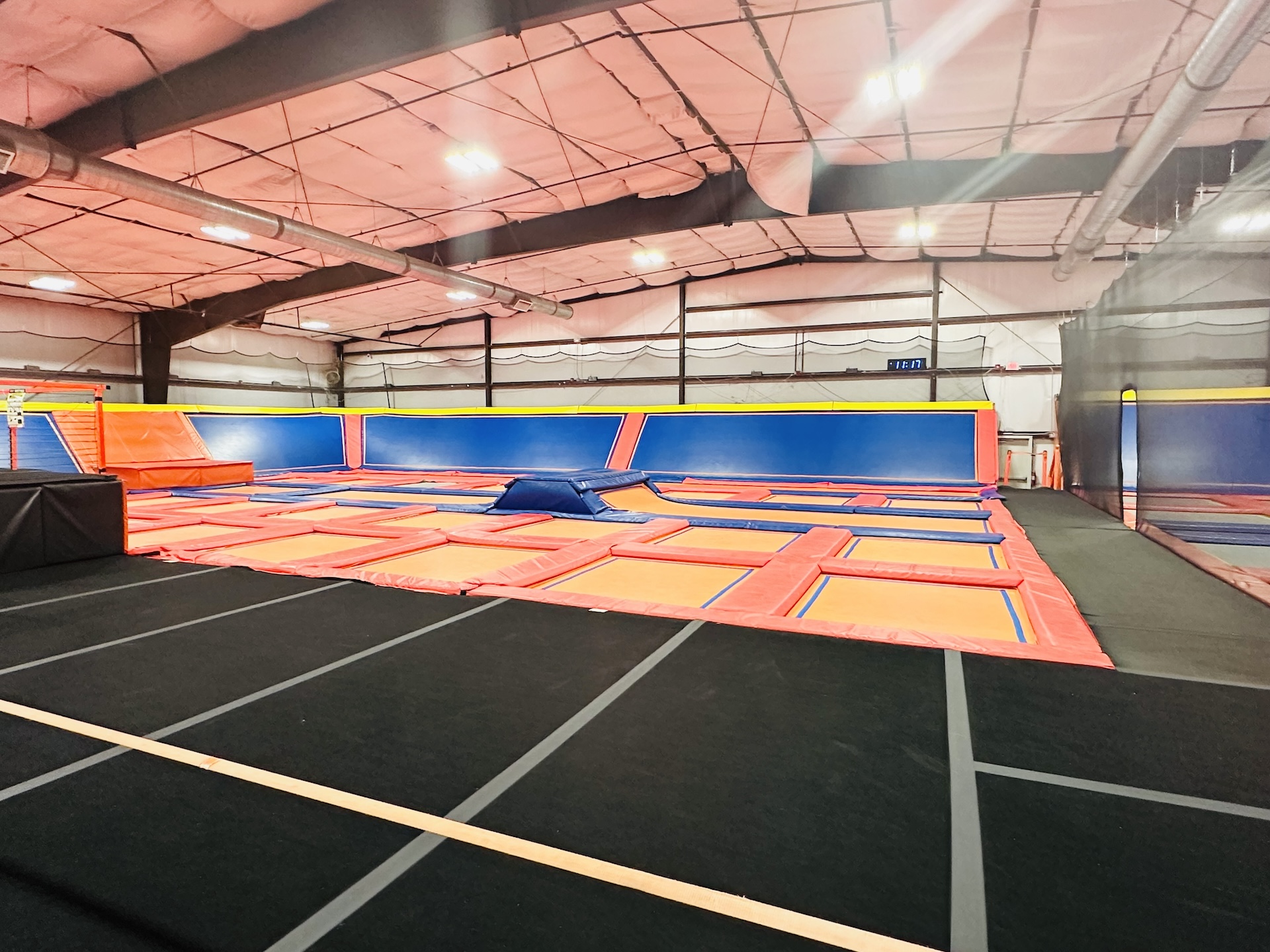 Trampoline court at Ultimate Air Jonesboro