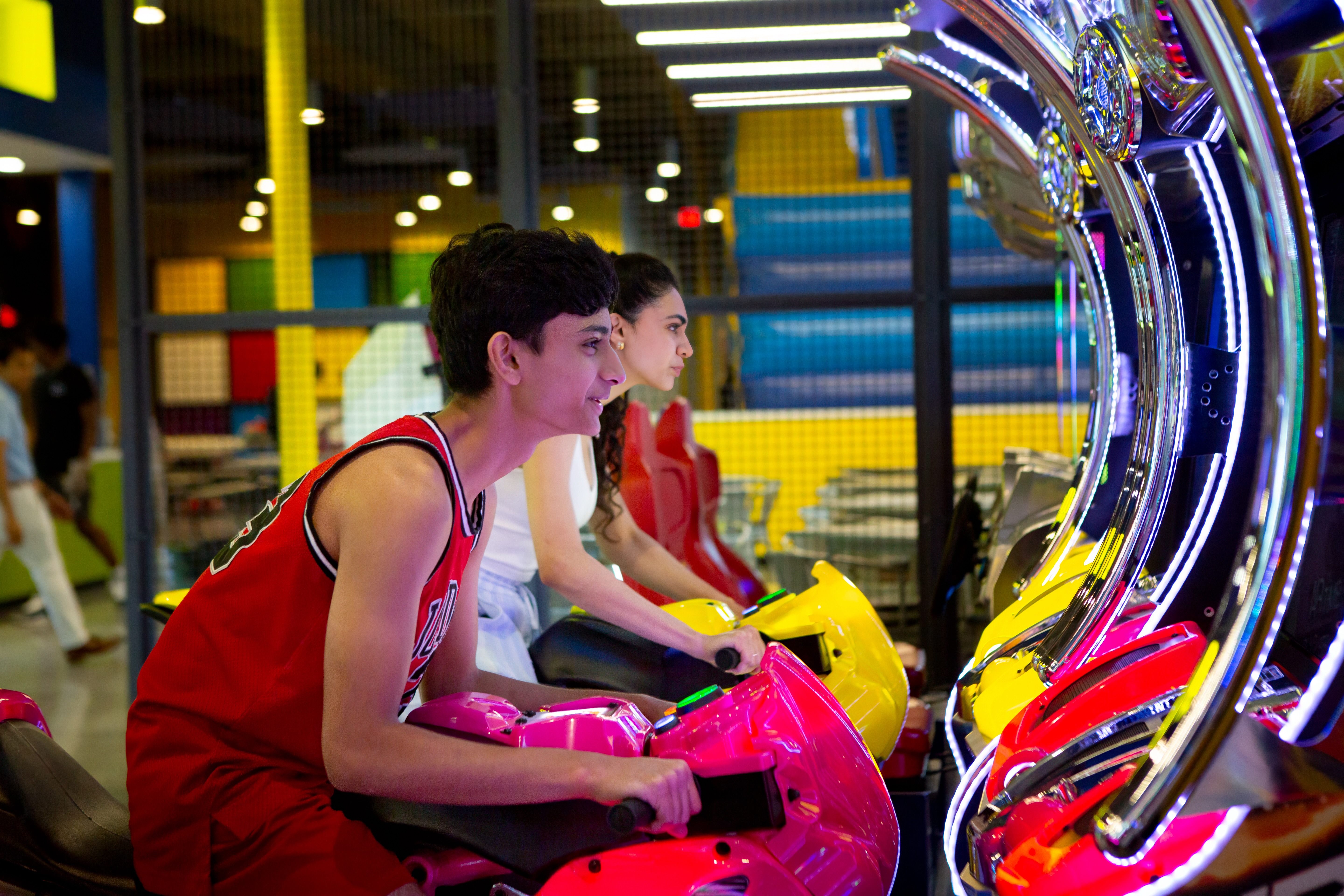 Arcade area at Vertigo Fun Park