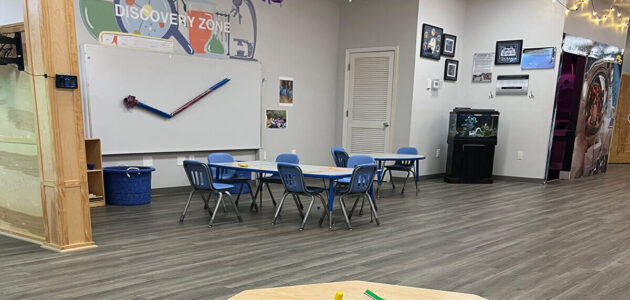 Discovery Zone exhibit at Zing Zumm Children's Museum