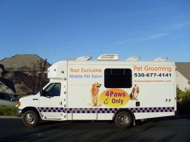 4 Paws Only Mobile Pet Salon official site image