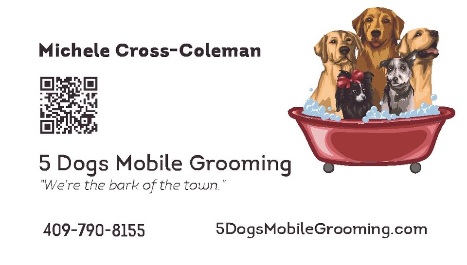 5 Dogs Mobile Grooming