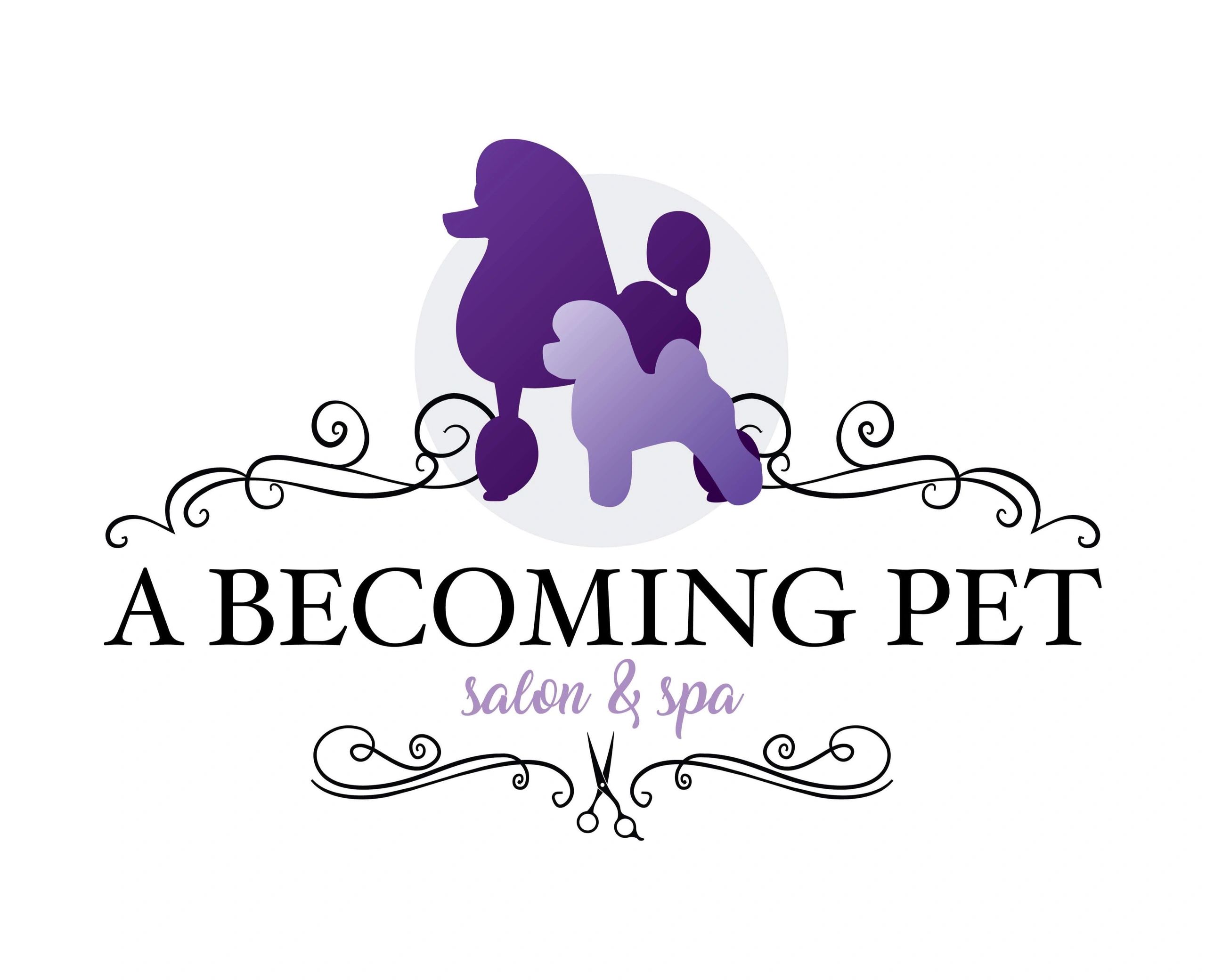 A Becoming Pet Salon mobile grooming van