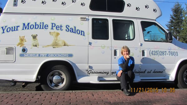 A Cut Above Mobile Pet Grooming van