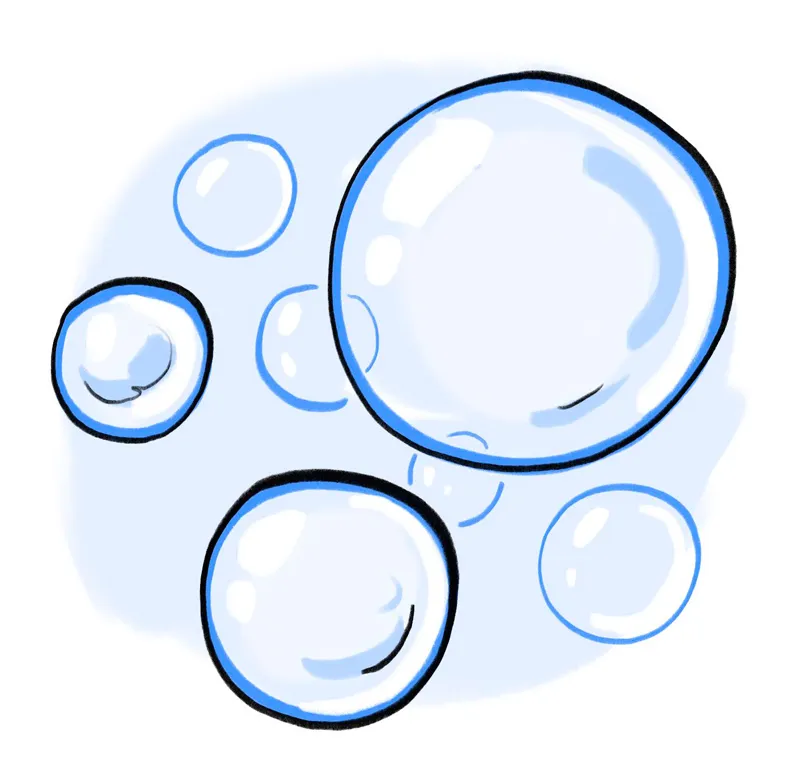 Warm water bath icon for Barkbus signature service
